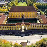 Osnabrücker Schloss aus der Luft